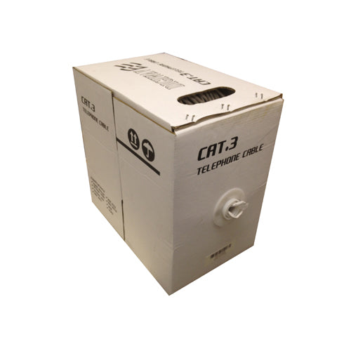 Digiwave 1000-Ft Cat3 Telephone Cable(White)