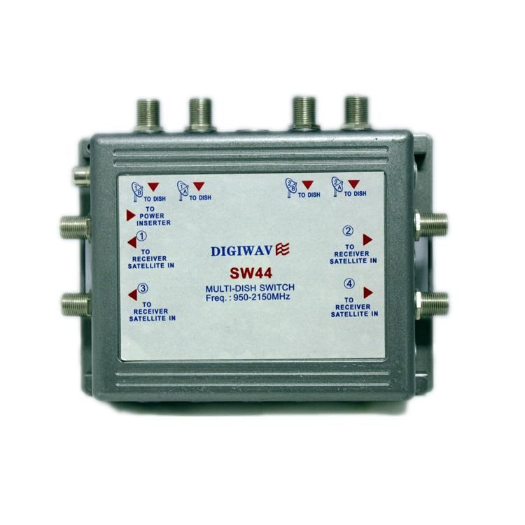 Digiwave 4 IN 4 OUT Satellite Switch