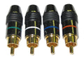 Digiwave RCA Component Plug in Metal