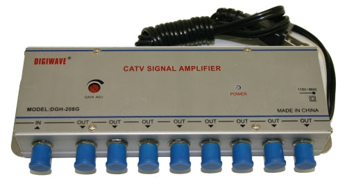 45-862MHz CATV 1 in 8 out Signal Amplifier