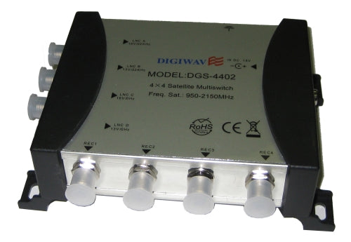 Digiwave 3 IN 4 OUT Satellite Switch