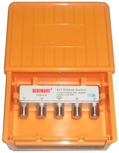 Digiwave 4 IN 1 OUT Diseqc Switch