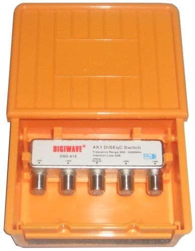 Digiwave 4 IN 1 OUT Diseqc Switch