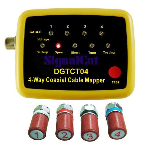 Digiwave 4 Way Coaxial Cable Mapper