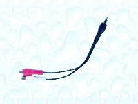 RCA Male to 2XRCA Female Cable 30cm