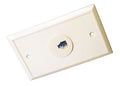 6P4C Modular Flush Wall Jack
