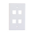 Digiwave Keystone Wall Plate (4 Slots)