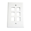 Digiwave Keystone Wall Plate (8 Slots)