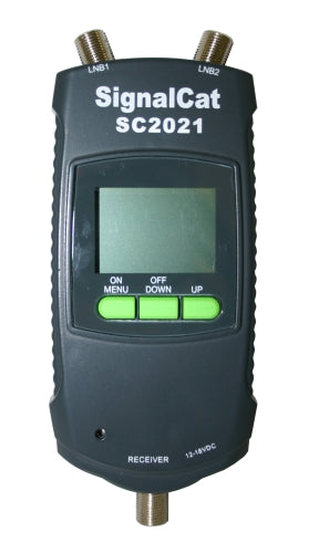 SignalCat Dual LCD Satellite Meter Complete Set