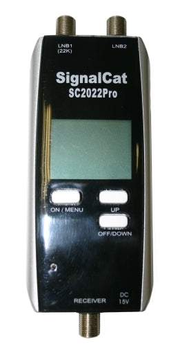 SignalCat Dual LCD Satellite Meter Pro Complete Set w/ Back Light