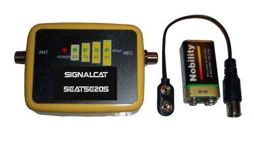 ATSC, Cable TV and DVB-T Signal Lever Meter Kit