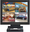 17 LCD Monitor w/4 CH real-time Built-in MJPEG DVR