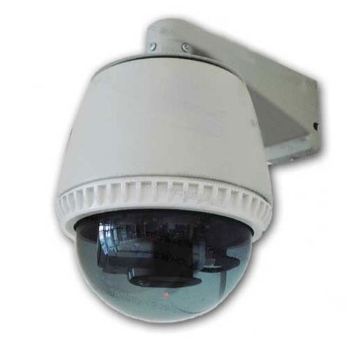 SeqCam Vandal-Weatherproof Speed Dome Security Camera with 1/4" SONY CCD/480 TVL/27x Zoom