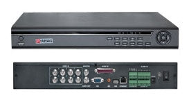 SeqCam Network Security DVR with 8 Channels/H. 264/RS 485/USB Backup