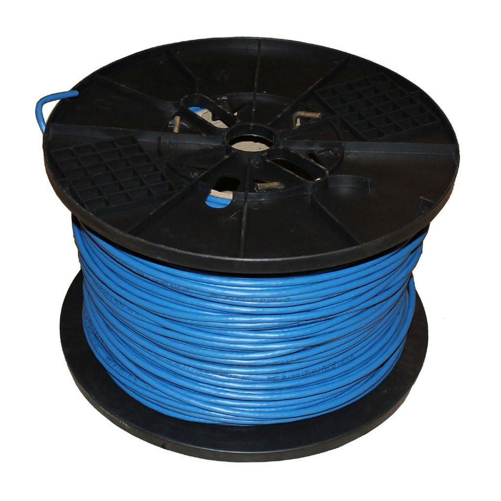 TygerWire 1000 Feet UTP FT6 CMP CAT5e Network Cable (Blue)