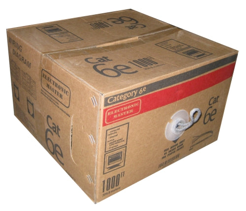 Electronic Master 1000 Feet UTP CAT6 Network Cable (Blue)