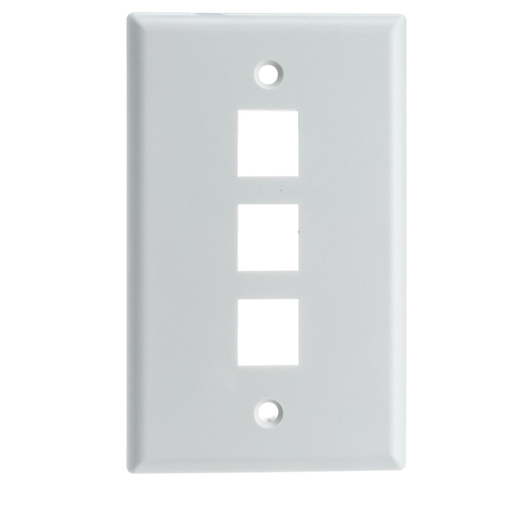 Digiwave Keystone Wall Plate (3 Slots)