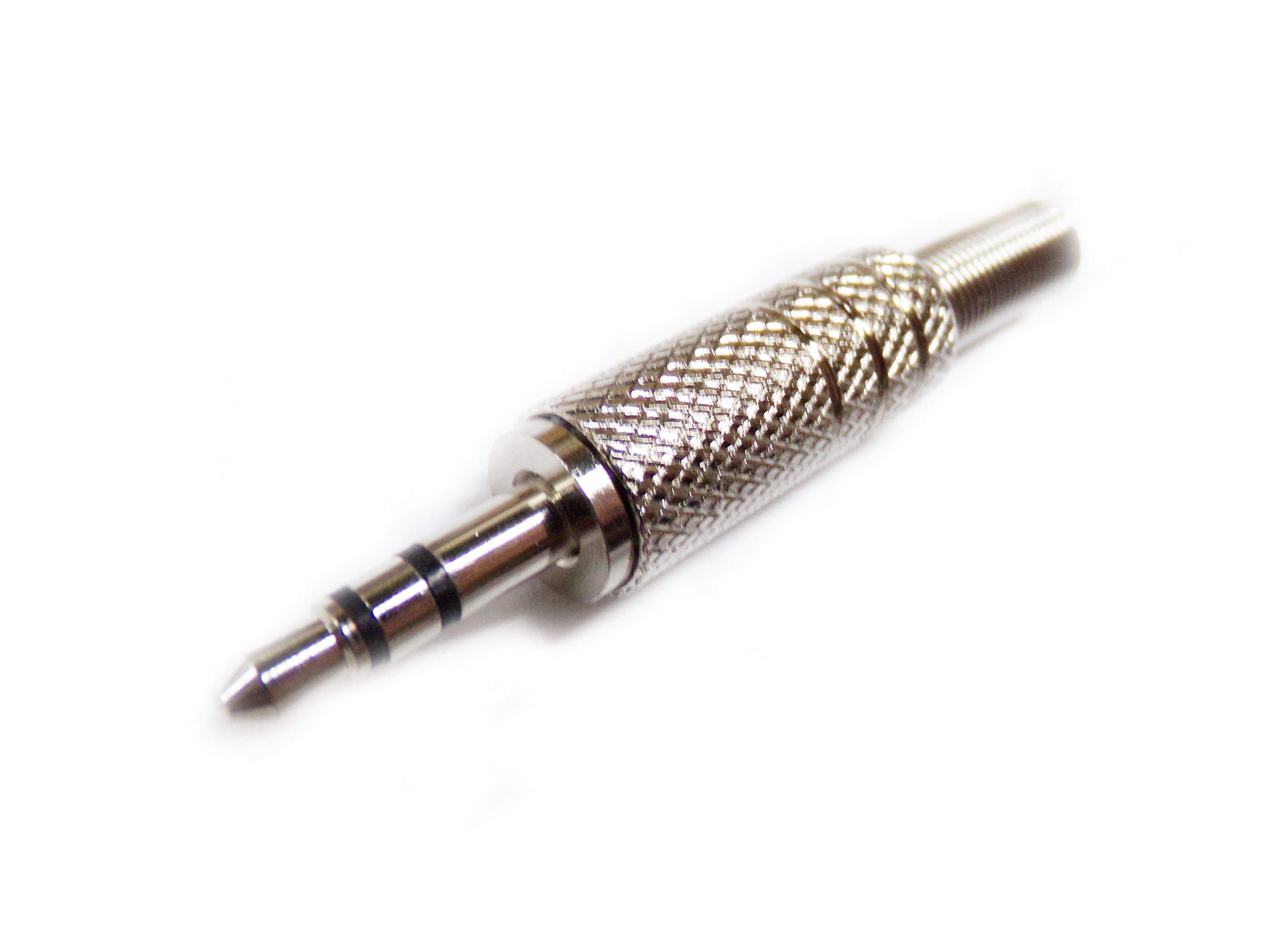 3.5mm Stereo Plug Metal w/Spring
