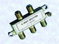 4-Way Splitter 5-900MHZ