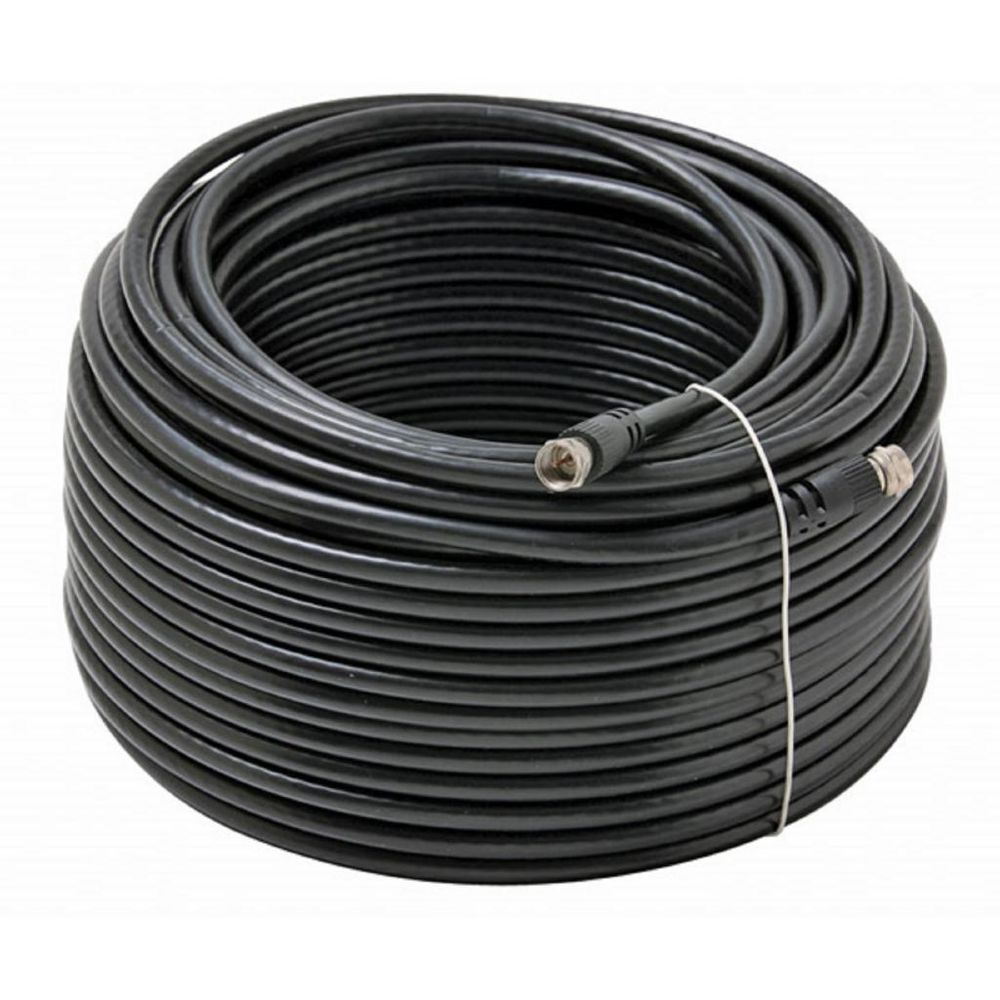 Digiwave RG6 500 Feet Coaxial Cable (Black)