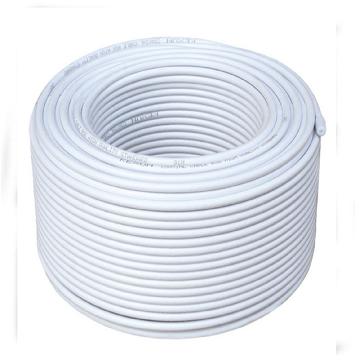 Digiwave RG6 500 Feet Coaxial Cable (White)