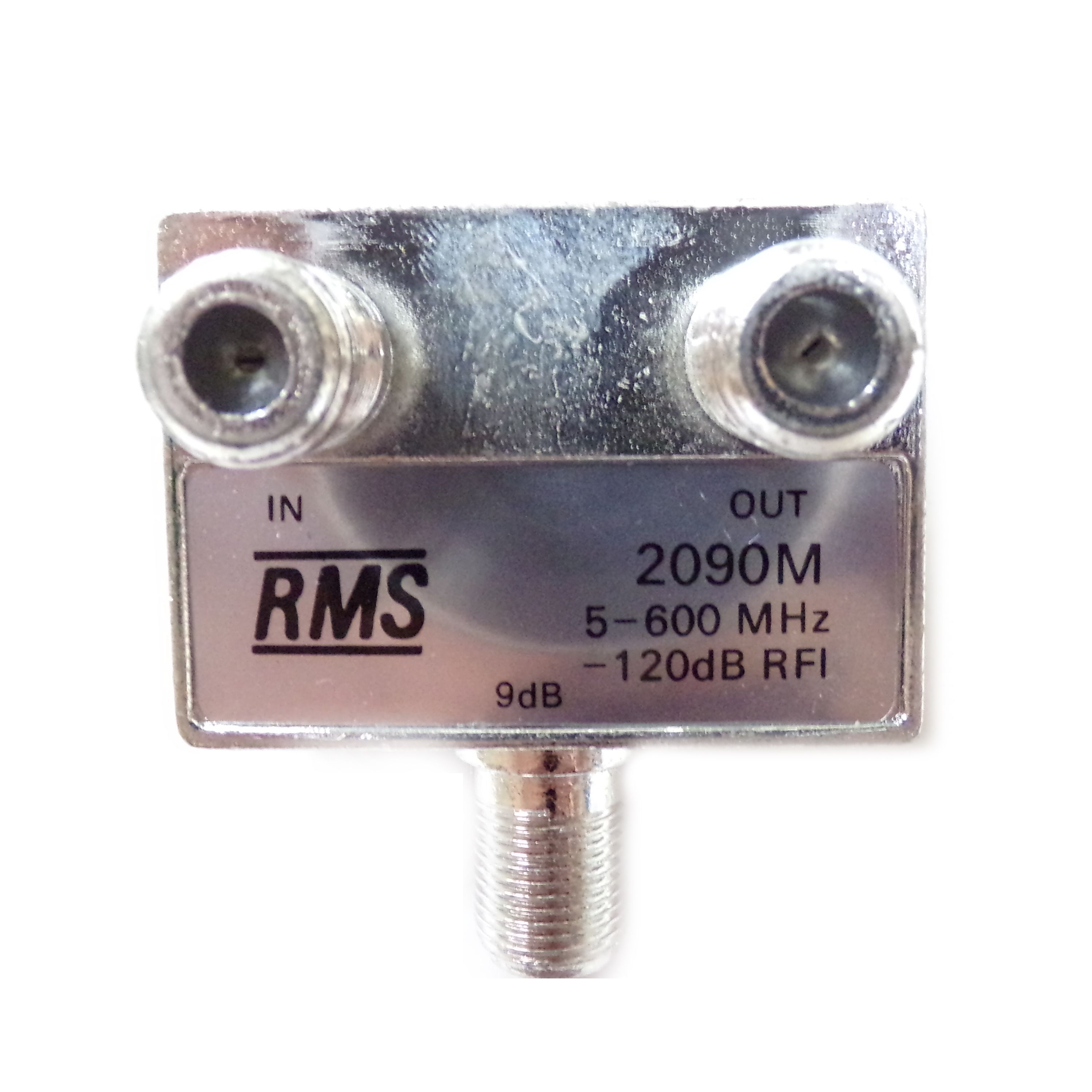 1 Way 9dB Directional Coupler,5-600MHz, -120dB RFI