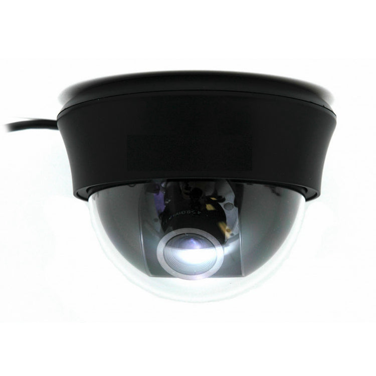 SeqCam Dome Color Security Camera with 1/3" SONY CCD/520 TVL/4 - 9mm Lens